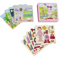 HABA 007392 Magnetspiel-Box Anziehpuppe Lilli von HABA