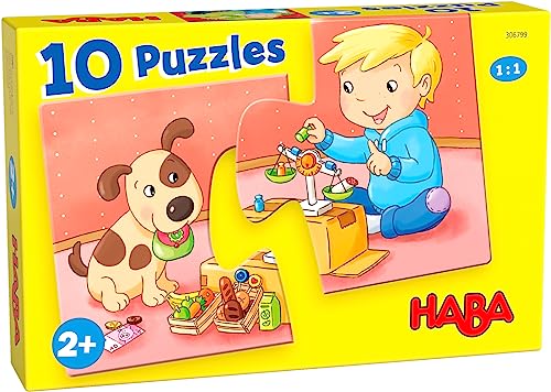 HABA 10 Puzzles - Mein Spielzeug von HABA