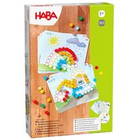 HABA 1307162001 - Zuordnungsspiel Scheibix, Holz, 136 Teile, Lernspiel von HABA