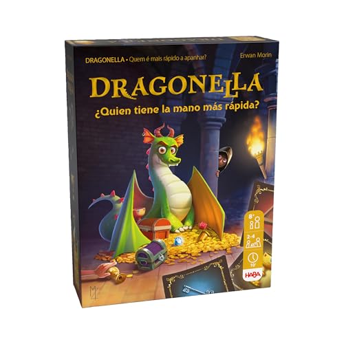 HABA 2011447004 - Dragonella, Familienspiel, Reaktionskarten und Strategiespiel, über 8 Jahre von HABA