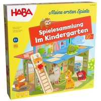 HABA 2011718001 - Meine ersten Spiele, Spielesammlung Im Kindergarten, mit 10 Spielideen von HABA