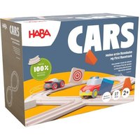 HABA 2011834001 - CARS Meine erste Rennbahn, 27-teilig, Holz/Kunststoff von HABA