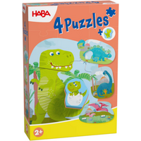 HABA 2012186002 4 erste Puzzles – Dinos von HABA