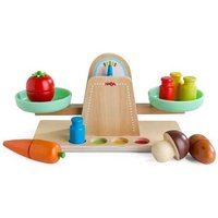 HABA 2012307001 - Creative Play, Waage mit Gewichte, 5-teilig, Zubehör für Spielküche/Kaufladen von HABA