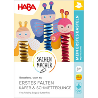 HABA 2012671 Sachenmacher – Erstes Falten Käfer & Schmetterlinge Bastelset von HABA