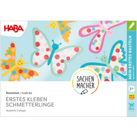 HABA 2012675 Sachenmacher – Erstes Kleben Schmetterlinge Bastelset von HABA
