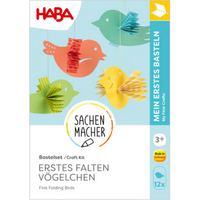 HABA 2012678 Sachenmacher – Erstes Falten Vögelchen Bastelset von HABA