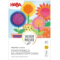 HABA 2012682 Bastelset - Fensterbild Blumentöpfchen von HABA