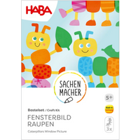 HABA 2012684 Sachenmacher – Fensterbild Raupen Bastelset von HABA