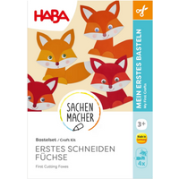 HABA 2012685 Bastelset - Erstes Schneiden Füchse von HABA
