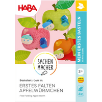 HABA 2012693 Bastelset - Erstes Falten Apfelwürmchen von HABA