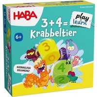 HABA 2013336001 - play+learn: 3+4=Krabbeltier, ein kribbeliges Rechen-Memo HABA 2013336001 - play+learn: 3+4=Krabbeltier, ein kribbeliges Rechen-Memo von HABA