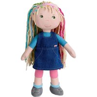 HABA 2013359001 - Stoffpuppe Auri, extralange Haare mit Regenbogensträhnen, 30 cm HABA 2013359001 - Stoffpuppe Auri, extralange Haare mit Regenbogensträhnen, 30 cm von HABA