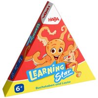 HABA 2013369002 - play+learn: Learning Star, Buchstaben und Laute, Legespiel von HABA