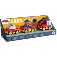 HABA 2013816001 - CARS Feuerwehr-Spielset mit 2 Autos, Hänger und Wasser-Kugel HABA 2013816001 - CARS Feuerwehr-Spielset mit 2 Autos, Hänger und Wasser-Kugel von HABA