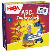 HABA 2013833001 - play+learn: ABC-Zauberduell, Lernspiel von HABA