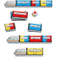 HABA 2013847001 - Meine ersten Spiele to go: Farb-Express, Würfelspiel von HABA