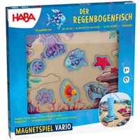 HABA 2013852001 - Magnetspiel Vario Der Regenbogenfisch, Lernspiel ab 3 Jahren von HABA