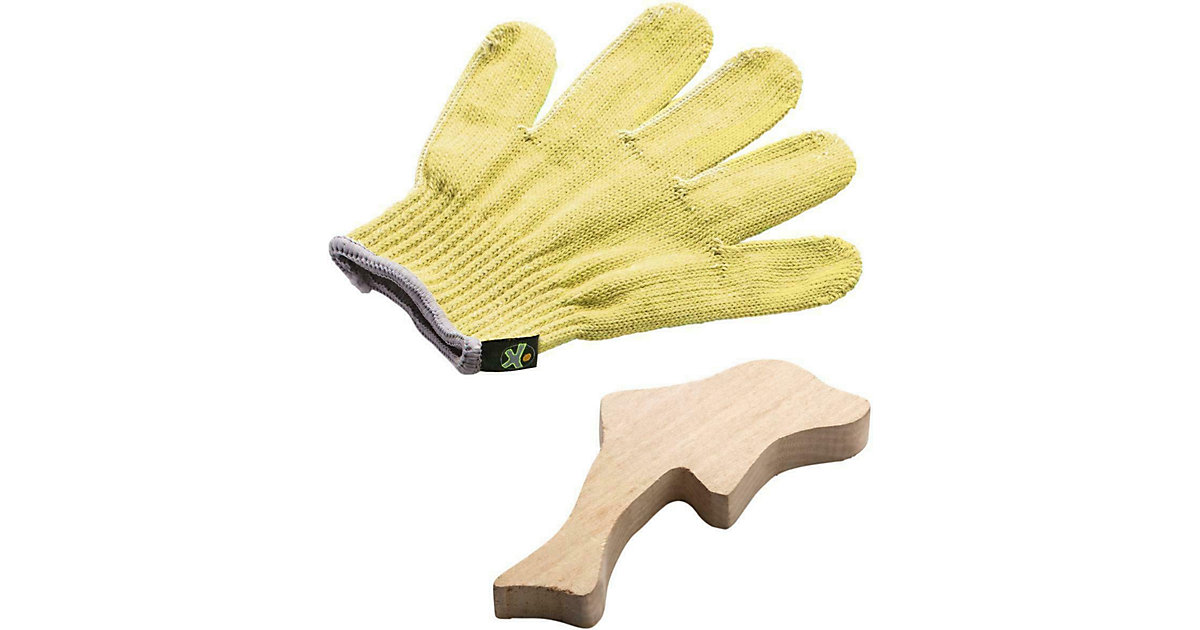 HABA 300318 TERRA KIDS Schnitzhandschuh-Set gelb HABA 300318 TERRA KIDS Schnitzhandschuh-Set gelb von HABA