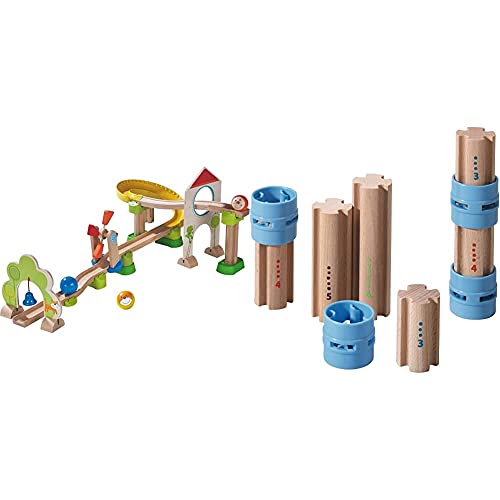 HABA 300438 - Kugelbahn Kullerbü - Windradbahn & 300850 Kullerbü Ergänzungsset Säulen HABA 300438 - Kugelbahn Kullerbü - Windradbahn & 300850 Kullerbü Ergänzungsset Säulen von HABA
