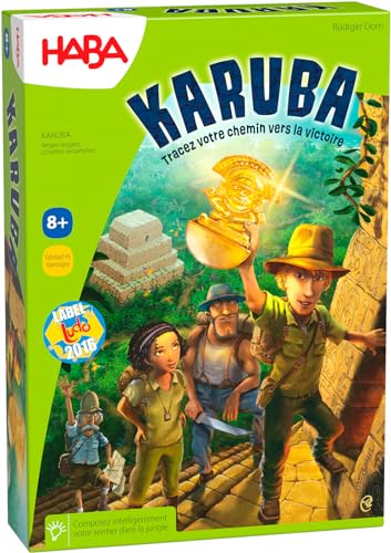 HABA 300933 Karuba – Abenteuerspiel – 8 Jahre ab ( French Version) von HABA