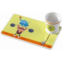 HABA 301046 Geschirrset Elefantenzirkus von HABA
