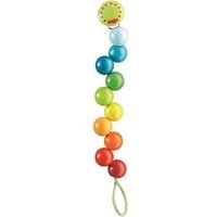 HABA 301114 Schnullerkette Regenbogen-Perlen von HABA