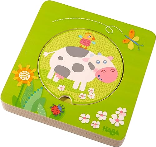 HABA Holzpuzzle Bauernhof-Freunde für Kinder ab 18 Monaten HABA Holzpuzzle Bauernhof-Freunde für Kinder ab 18 Monaten von HABA