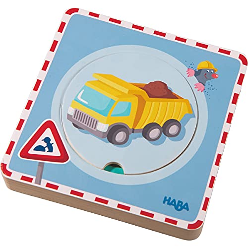HABA 301648 - Holzpuzzle Baustellen-Spaß HABA 301648 - Holzpuzzle Baustellen-Spaß von HABA