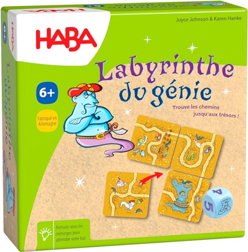 HABA 301887 Genius Labyrinth des Genies-Kartenspiele-Schnelligkeits-Spiele-Brettspiele für Kinder-Puzzle, M HABA 301887 Genius Labyrinth des Genies-Kartenspiele-Schnelligkeits-Spiele-Brettspiele für Kinder-Puzzle, M von HABA