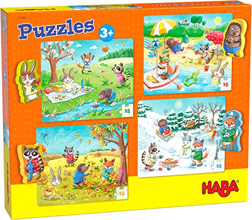 HABA 301888 - Puzzles Jahreszeiten von HABA