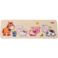 HABA 301939 Greifpuzzle Bauernhof-Tierkinder von HABA