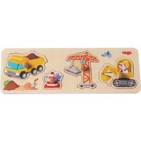 HABA 301943 Greifpuzzle Auf der Baustelle von HABA