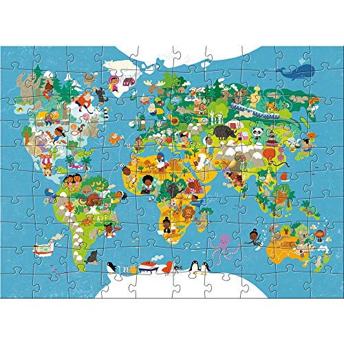 HABA 302003 - Puzzle Weltkarte von HABA