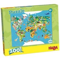 HABA 302003 Puzzle Weltkarte von HABA