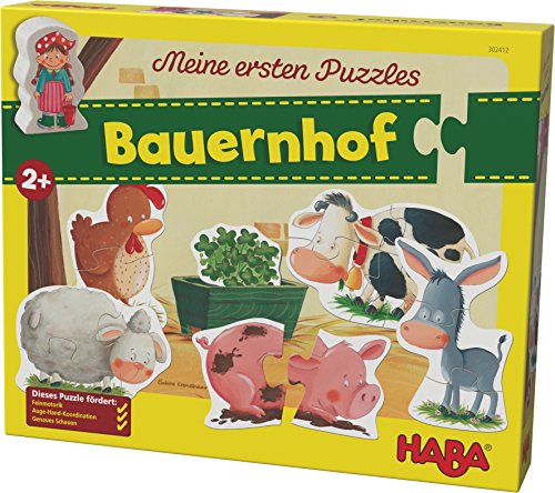HABA 302412 - Meine ersten Puzzles - Bauernhof von HABA
