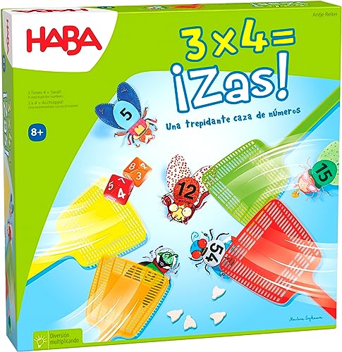 HABA 303109 3 x 4 = Za Kinderspiel, Mehrfarbig, Talla única von HABA