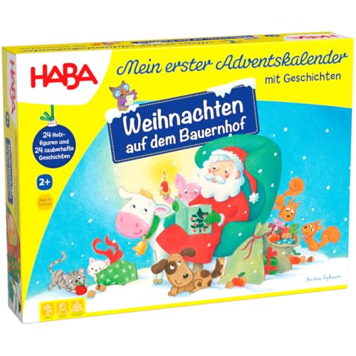 HABA 303156 Mein erster Adventskalender - Weihnachten auf dem Bauernhof von HABA