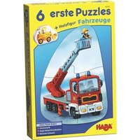 HABA 303311 6 erste Puzzles – Fahrzeuge von HABA