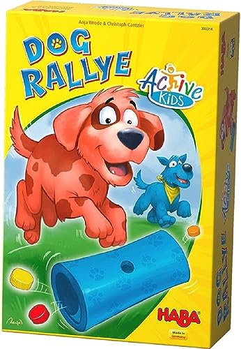 HABA 303314 Dog-Rallye – Active Kids, Spiel von HABA