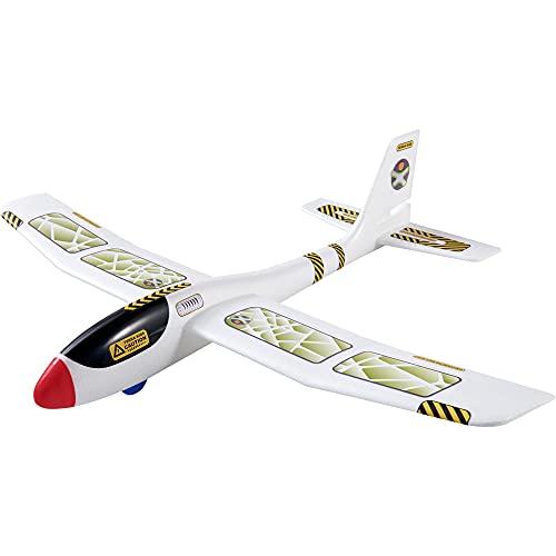 HABA 303521 - Terra Kids Maxi-Wurfgleiter | großes Gleitflugzeug für Kinder ab 8 Jahren | Fluggleiter aus Styropor | beeindruckendes Wurf- und Fluggerät von HABA