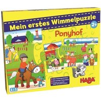 HABA 303704 Mein erstes Wimmelpuzzle – Ponyhof HABA 303704 Mein erstes Wimmelpuzzle – Ponyhof von HABA
