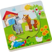HABA 303768 Holzpuzzle Bauernhof-Welt HABA 303768 Holzpuzzle Bauernhof-Welt von HABA