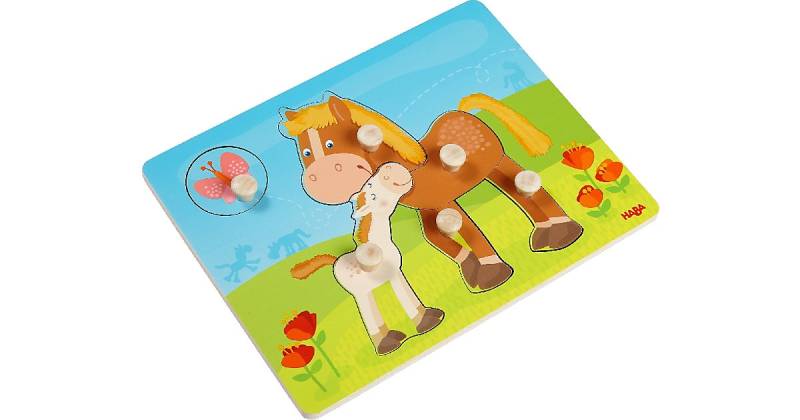 HABA 303771 Greifpuzzle Pferdefamilie von HABA