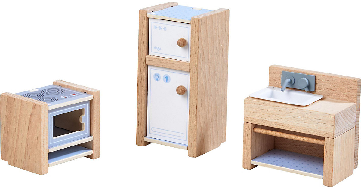 HABA 303838 Little Friends Puppenhaus-Möbel Küche von HABA