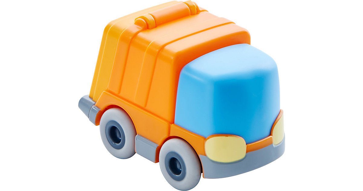 HABA 303843 Kullerbü – Müllauto blau/orange von HABA