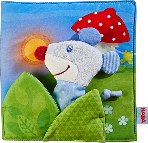 HABA 304211 - Stoffbuch Gute Nacht, viel Erzählspaß für Babys ab 6 Monaten, inklusive Maus als Fingerfigur, prima Geschenk zur Geburt und Taufe HABA 304211 - Stoffbuch Gute Nacht, viel Erzählspaß für Babys ab 6 Monaten, inklusive Maus als Fingerfigur, prima Geschenk zur Geburt und Taufe von HABA