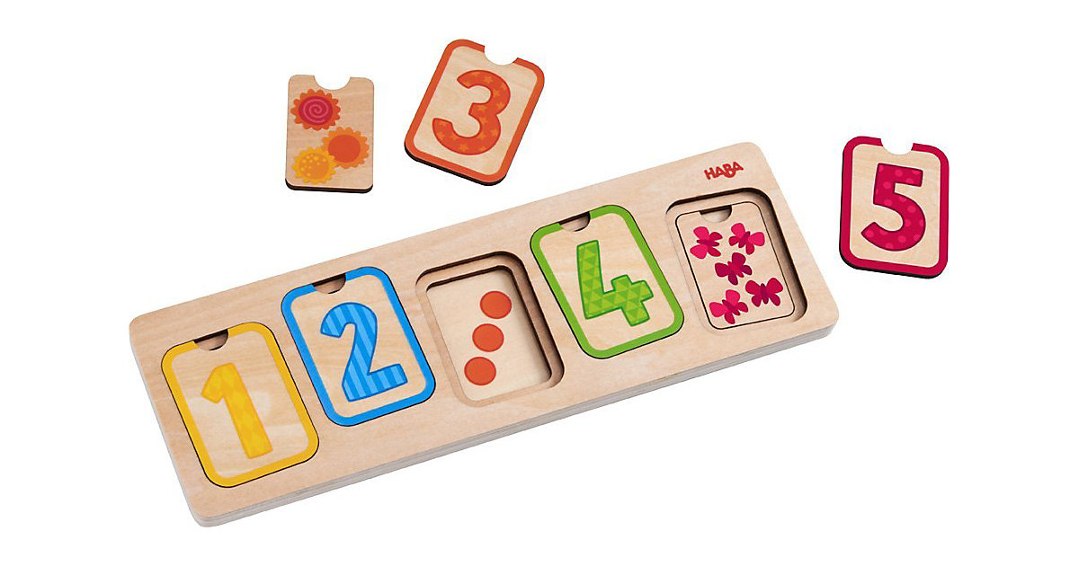 HABA 304587 Holzpuzzle Erste Zahlen HABA 304587 Holzpuzzle Erste Zahlen von HABA