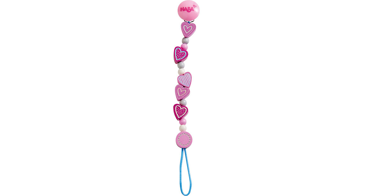 HABA 304631 Schnullerkette Funkelherz von HABA