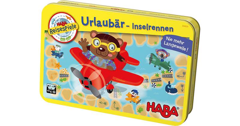 HABA 304659 Reisespiel Urlaubär - Inselrennen von HABA